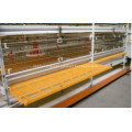 Broiler cage system for poultry farm equipment